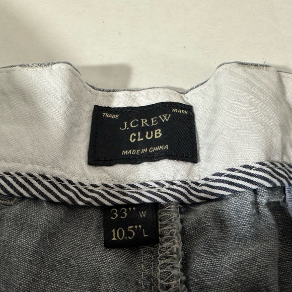 J. Crew Chambray 9” Club Chino Shorts - Picture 3 of 5
